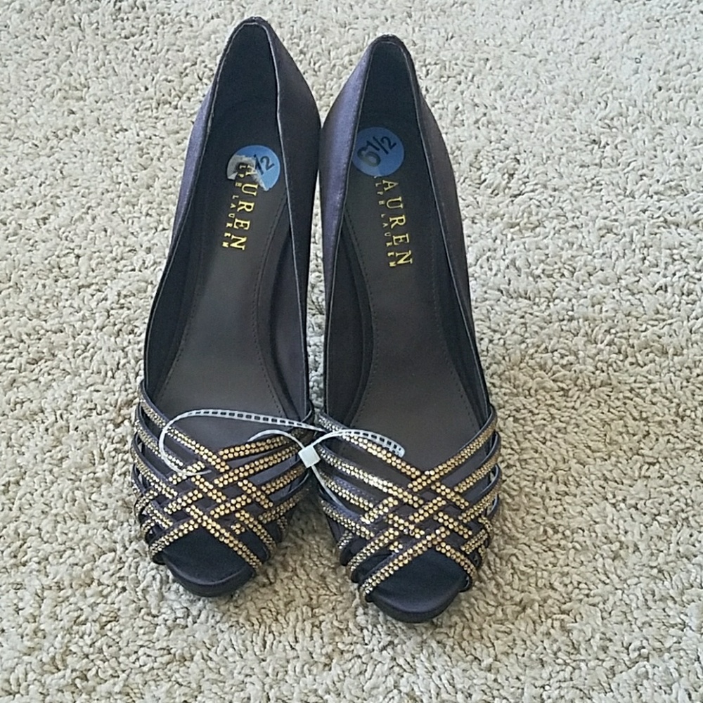 Ralph Lauren Peep Toe shoes